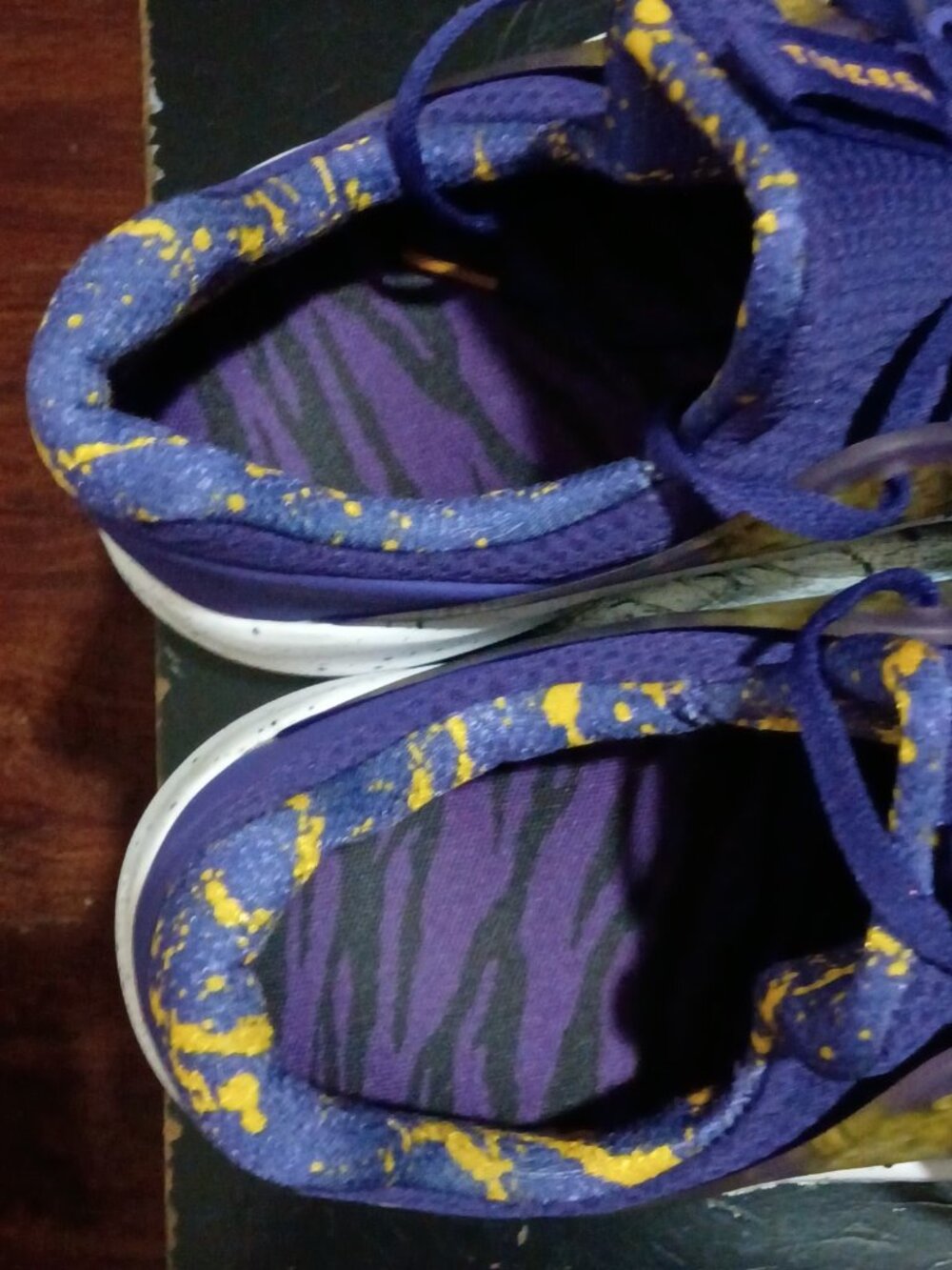 Nike LSU Tigers Free TR8 Cross Trainers Sneakers, mens Size 13 AR0413-500 - Picture 11 of 14